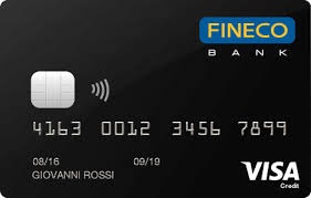 immagine fineco card credit
