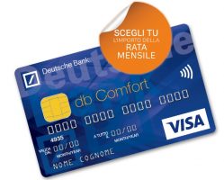 carta di credito db comfort deutsche bank